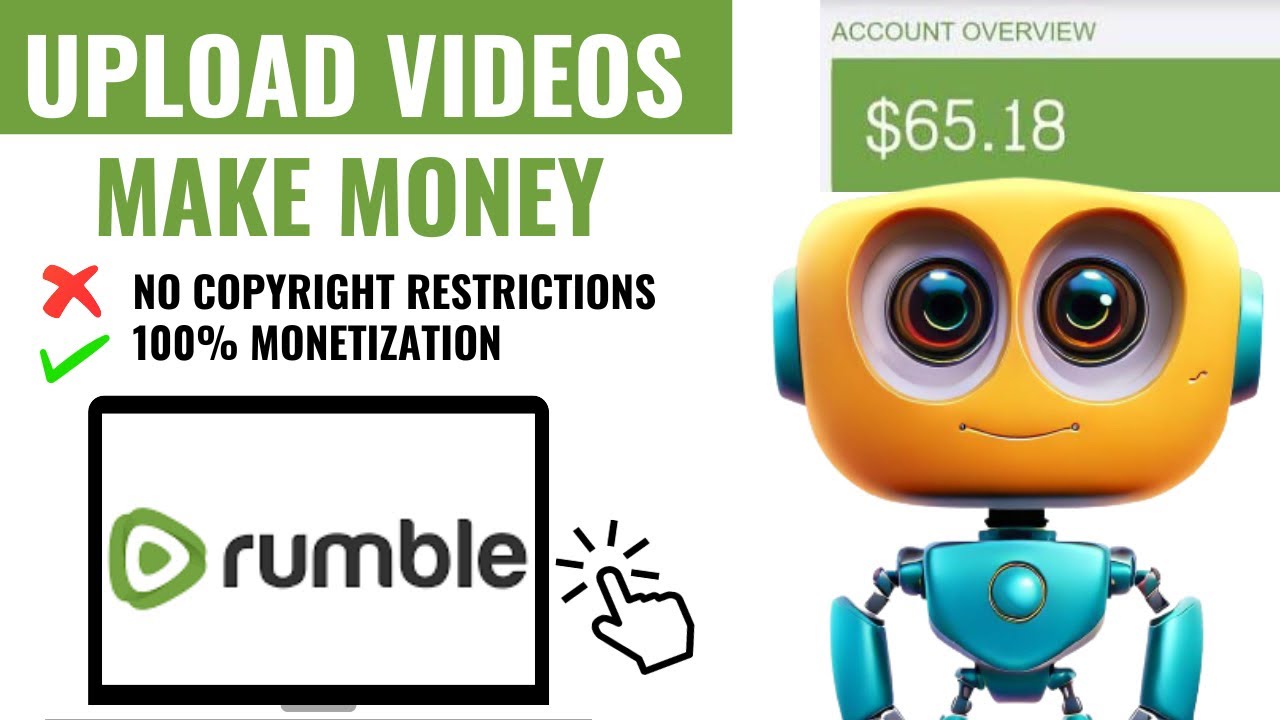 Earn Online in 2023: Making Money with Rumble Through Video Uploads | Step-by-Step Guide