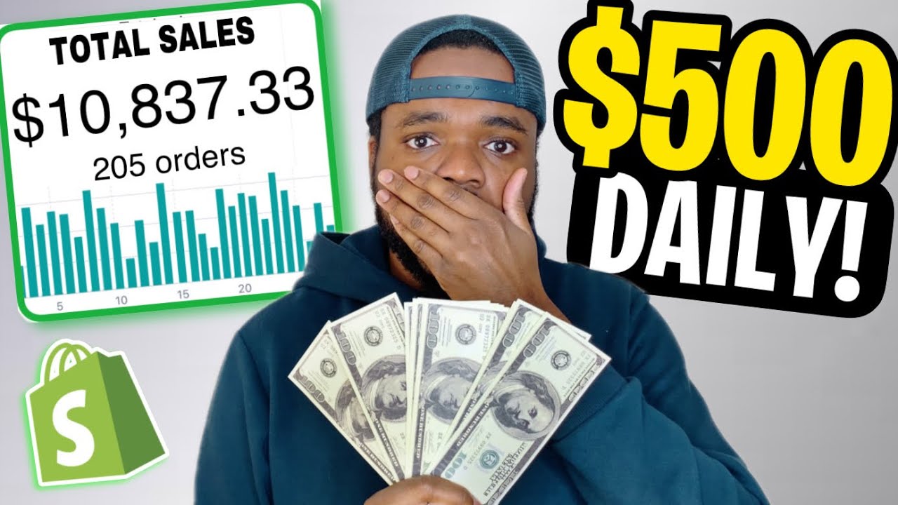 DROPSHIPPING FOR BEGINNERS | Use This Shopify App In 2023! ($500/Day)