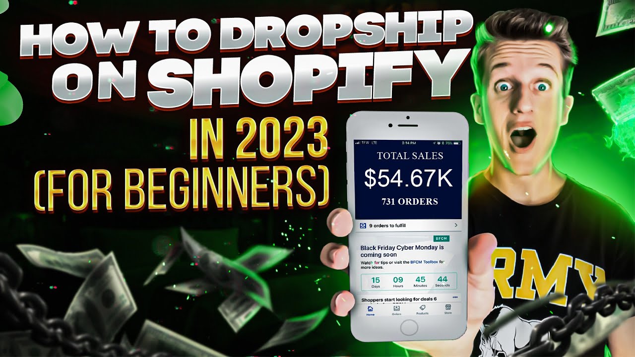 How To Dropship on Shopify 2023 (FOR BEGINNERS)