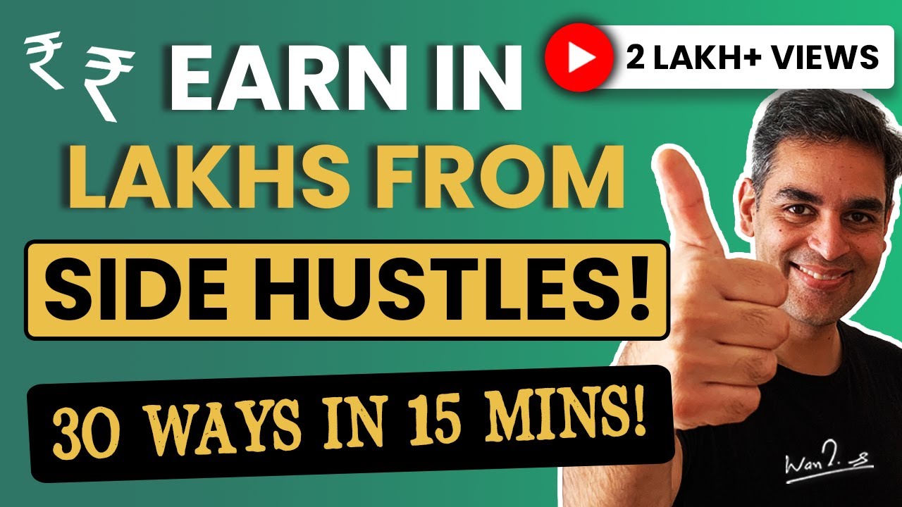 30 WAYS TO MAKE MONEY EXPLAINED! | Passive Income Ideas 2023 | Ankur Warikoo Hindi