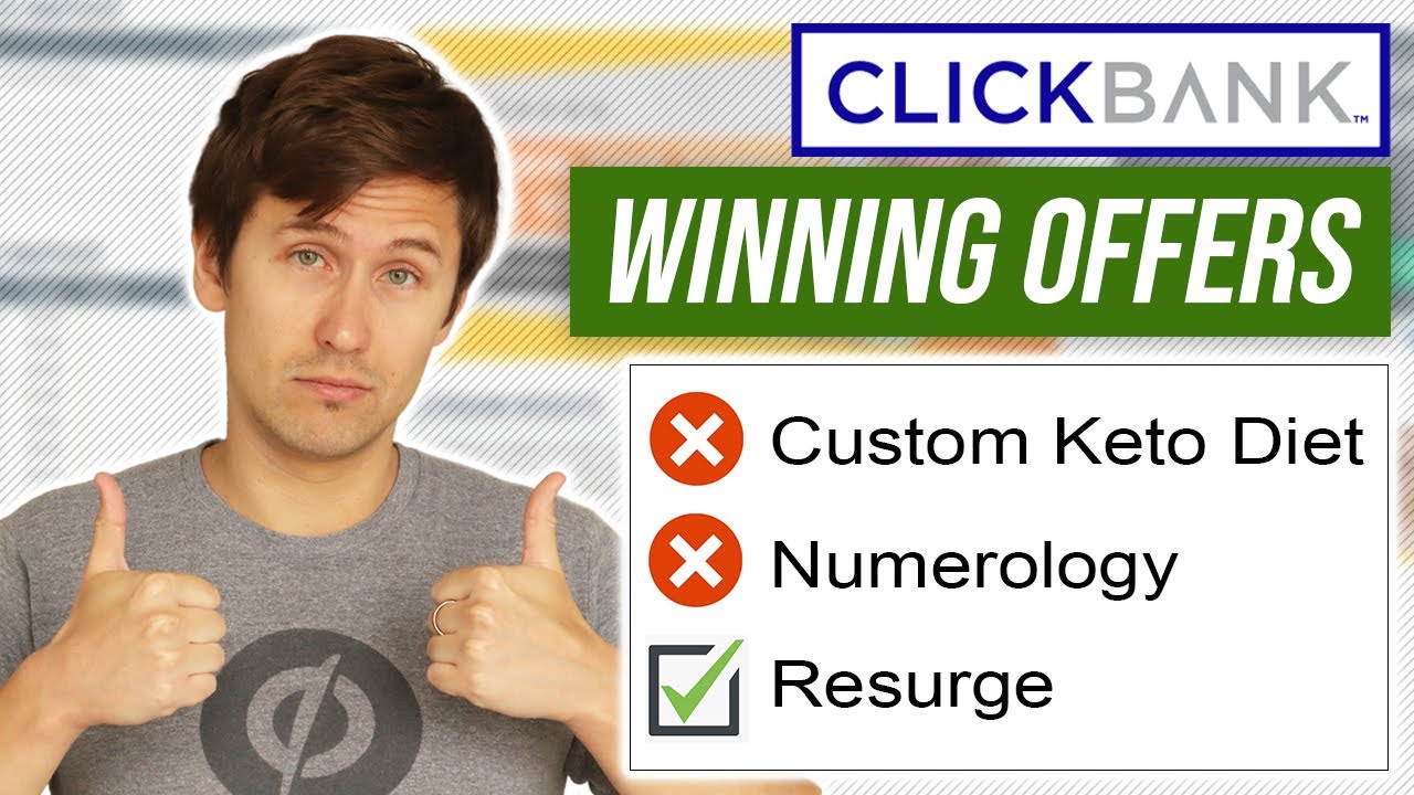 ClickBank Tutorial - How to Find WINNING Offers & Make Money Online (Detailed Tutorial)