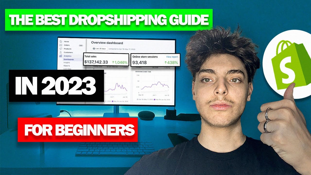 How To Make Money With Dropshipping In 2023 FREE Course (For Beginners)