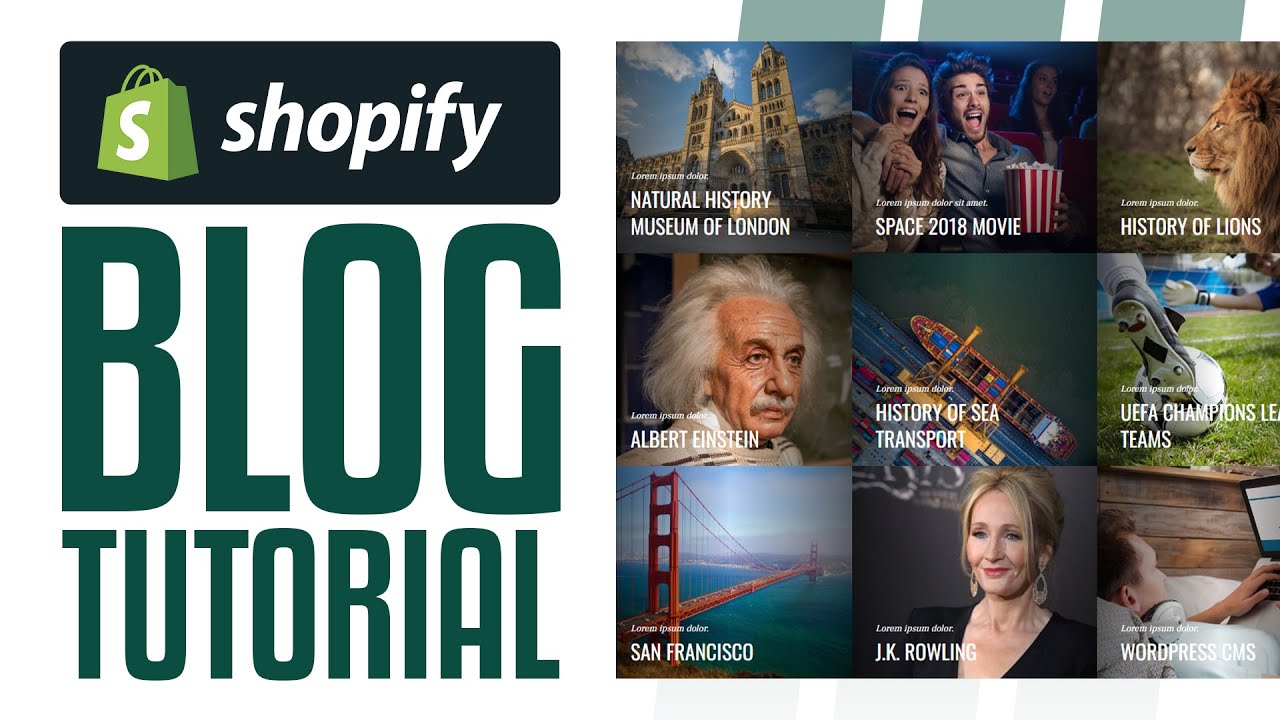 How To Start A Blog On Shopify (2023) Shopify Blog Tutorial
