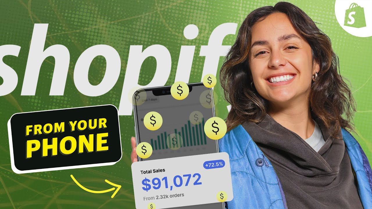 How to Build a Shopify Dropshipping Store Using Only Your PHONE (Part 1)