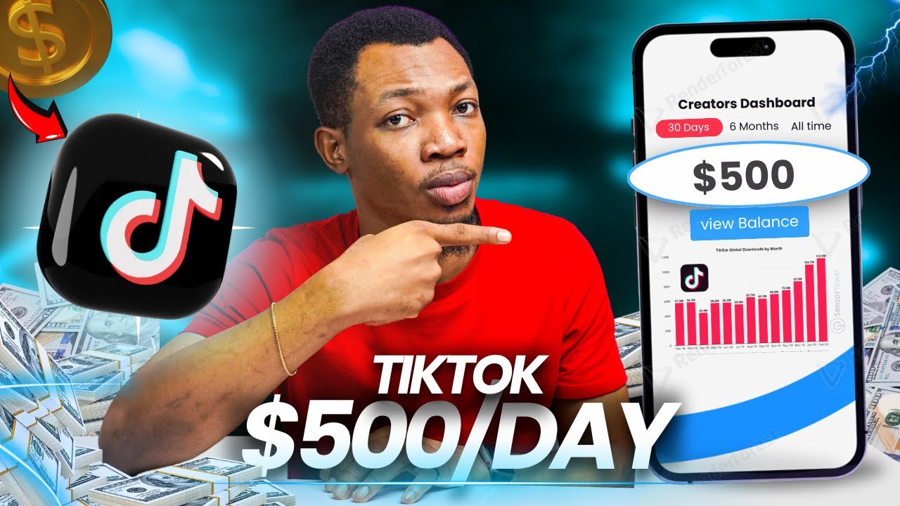 Make $500 Every Day From Tiktok | Make Money Online