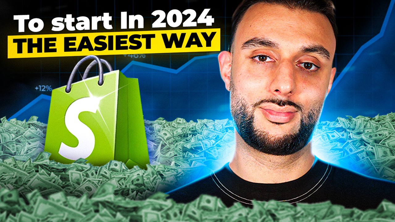 The EASIEST Way To Start Shopify Dropshipping In 2024 [Just 4 Steps]