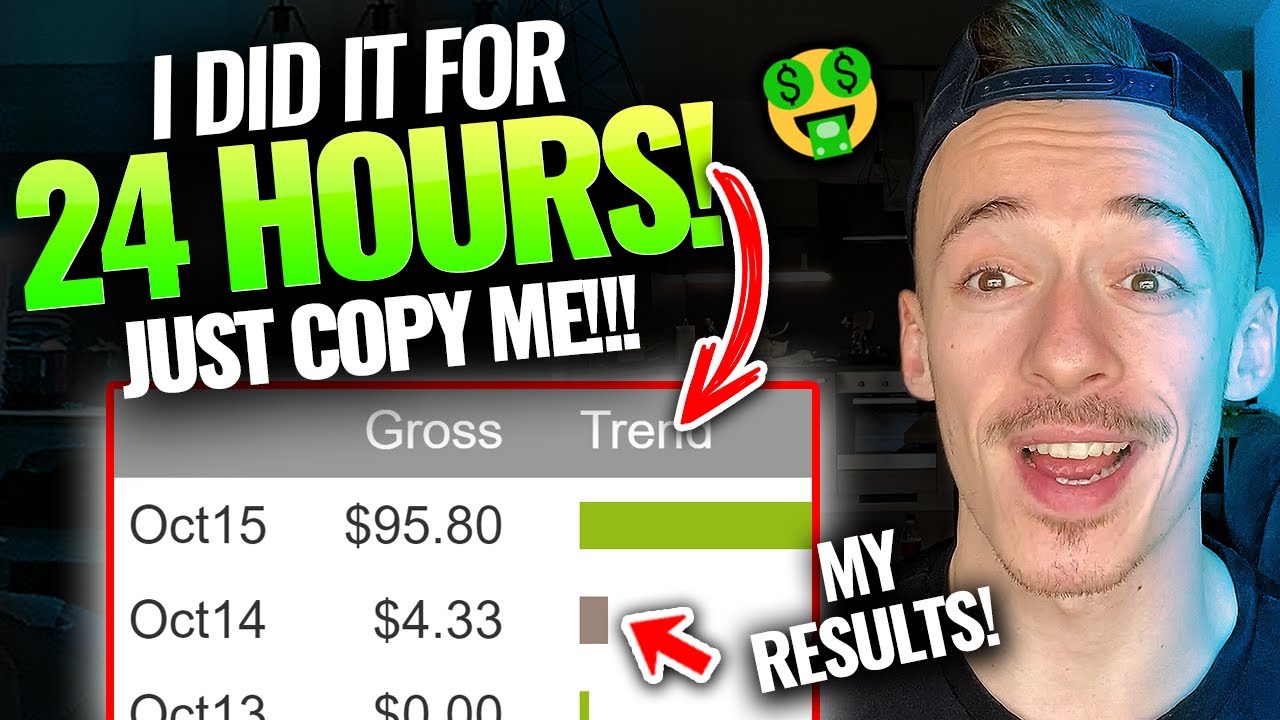 24H CHALLENGE! The BEST Way To Make Money Online FAST! ($300+!) | Make Money Online For Beginners