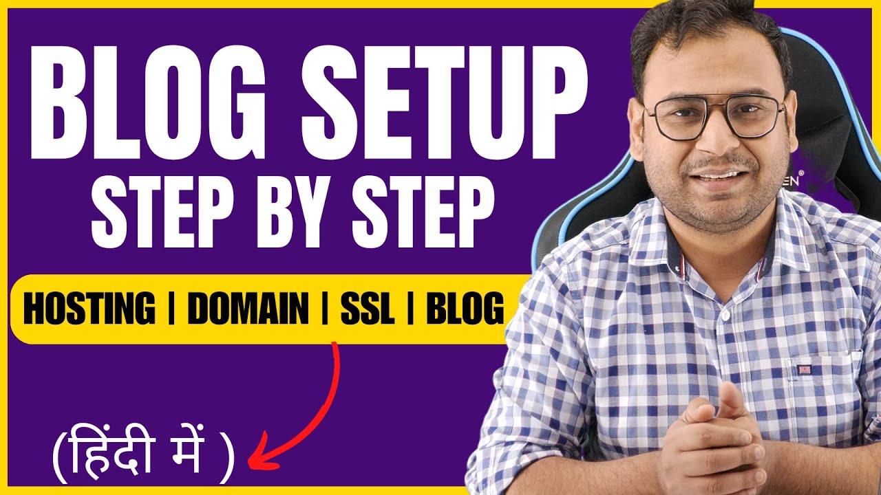 Complete Guide to Setup a Blog website from Scratch | Umar Tazkeer