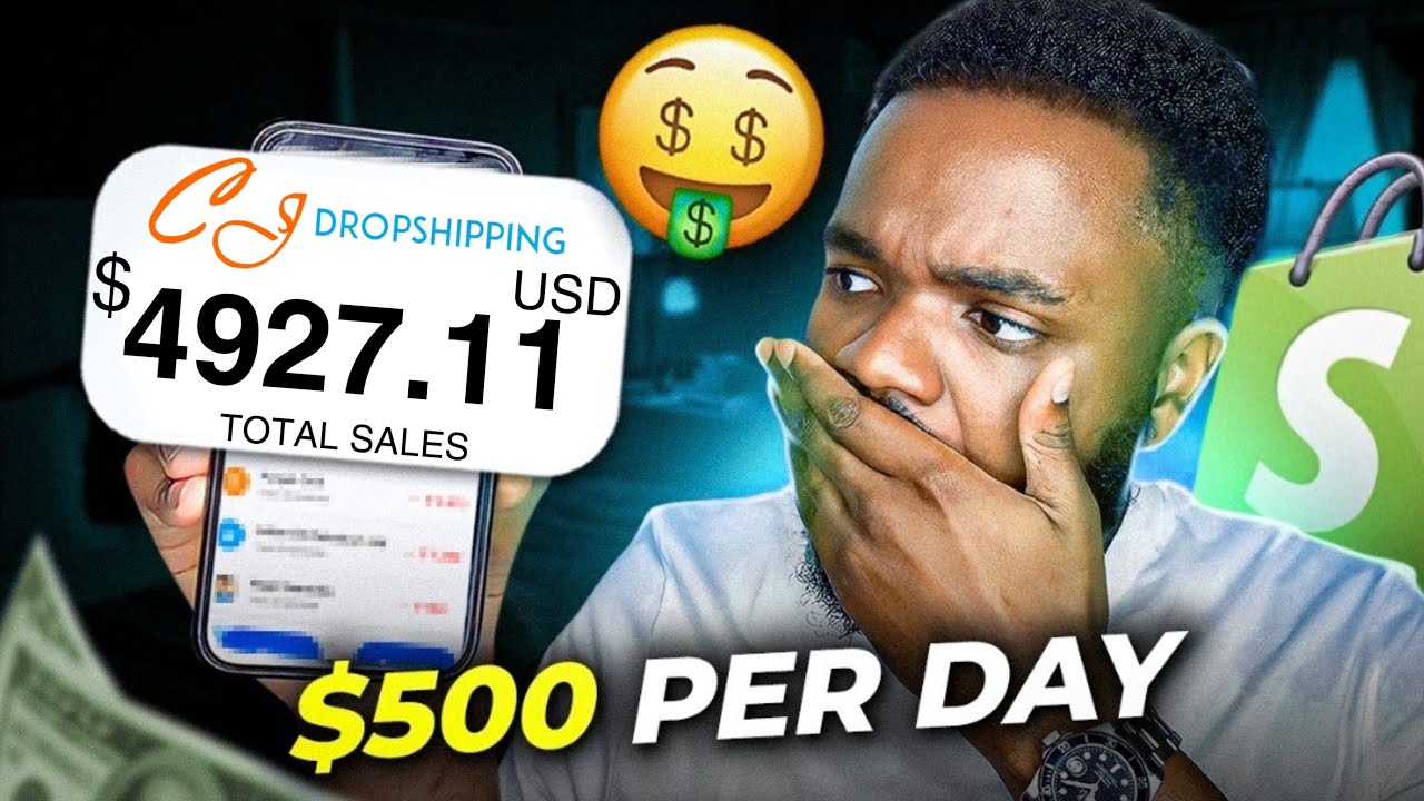 DROPSHIPPING FOR BEGINNERS WITH CJ DROPSHIPPING IN 2023 (Step By Step)