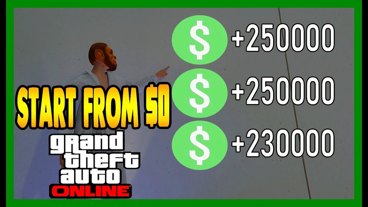 How To Make Money FROM $0 (SOLO) In GTA 5 Online - Tips For Beginners (GTA V Money Guide)