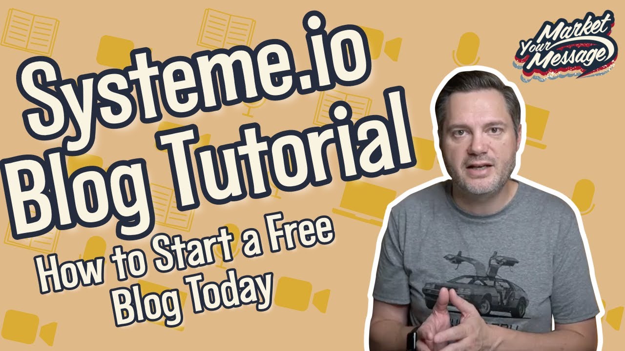 Systeme io Blog Tutorial | How to Start a Free Blog Step-by-Step
