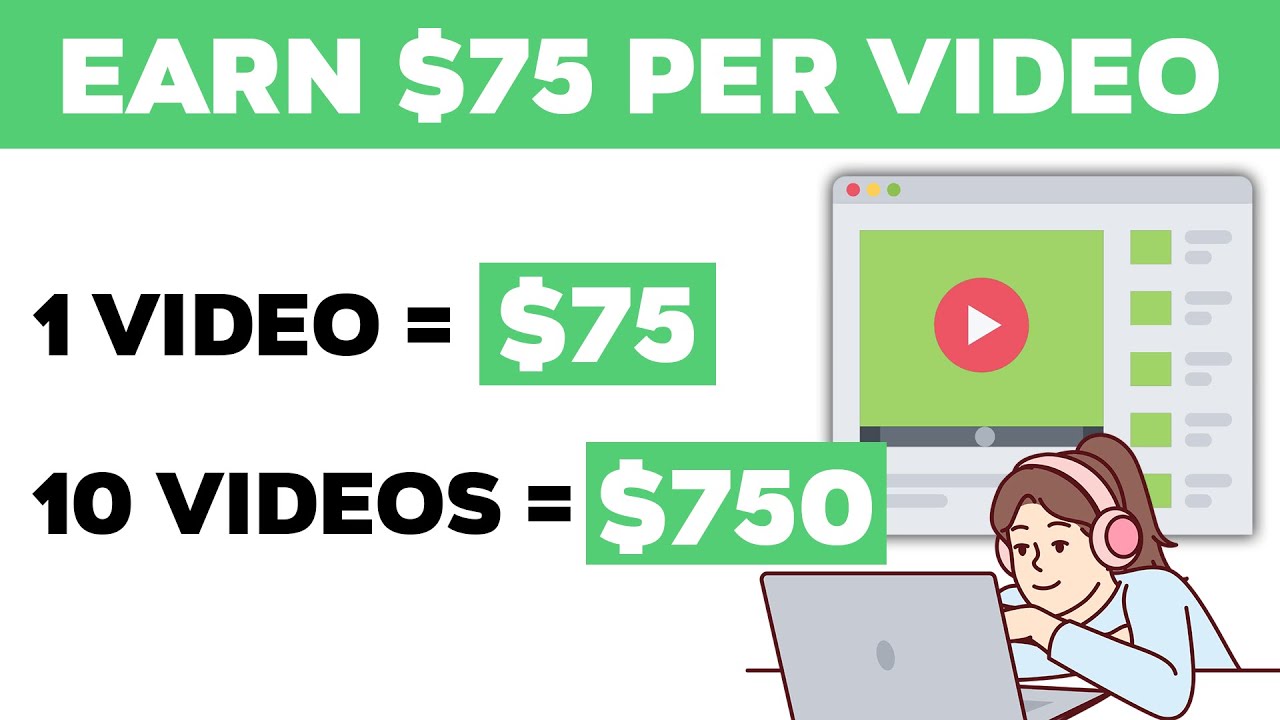 Watch 1 Video And Get $75.00 For FREE! | Make Money Online 2023