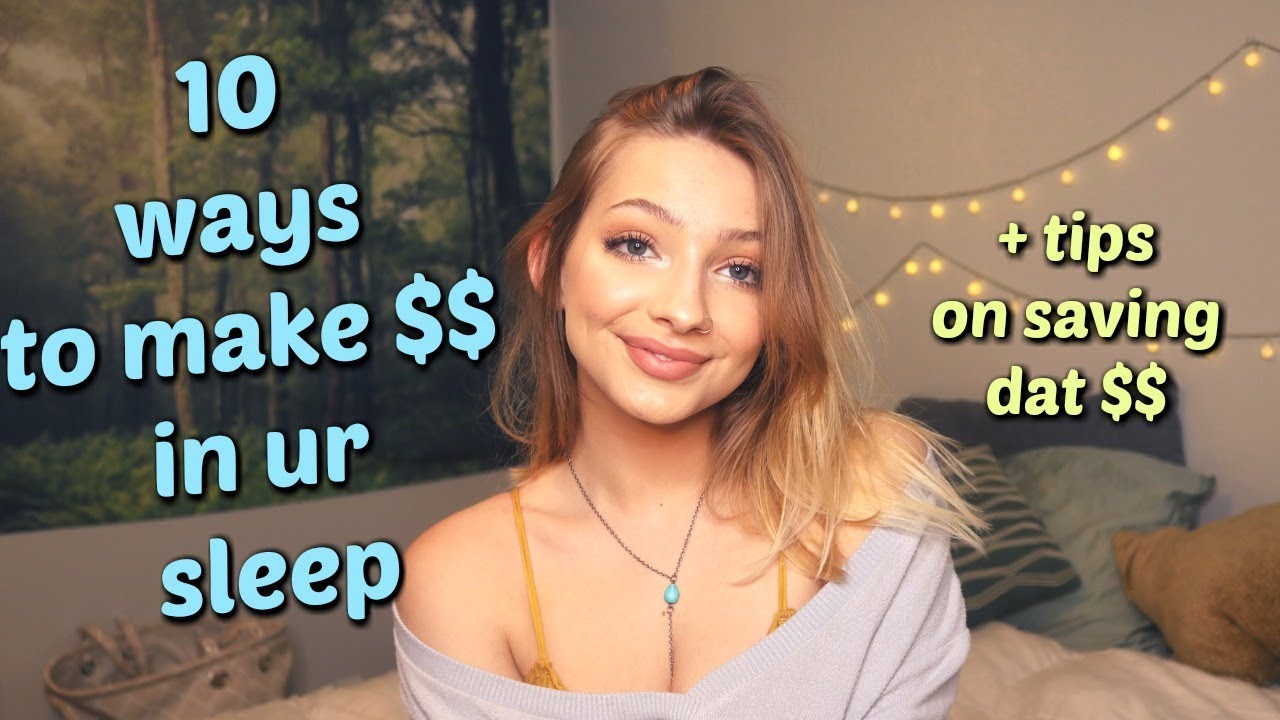 10 Ways To Make Money Online + Saving tips!