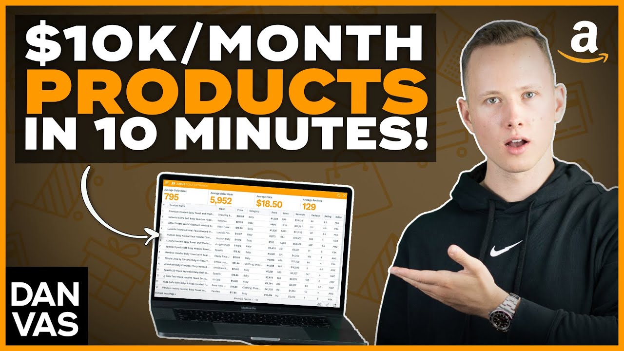 Amazon FBA: How I EASILY Find $10K/Month+ Profitable Products To Sell In 2023