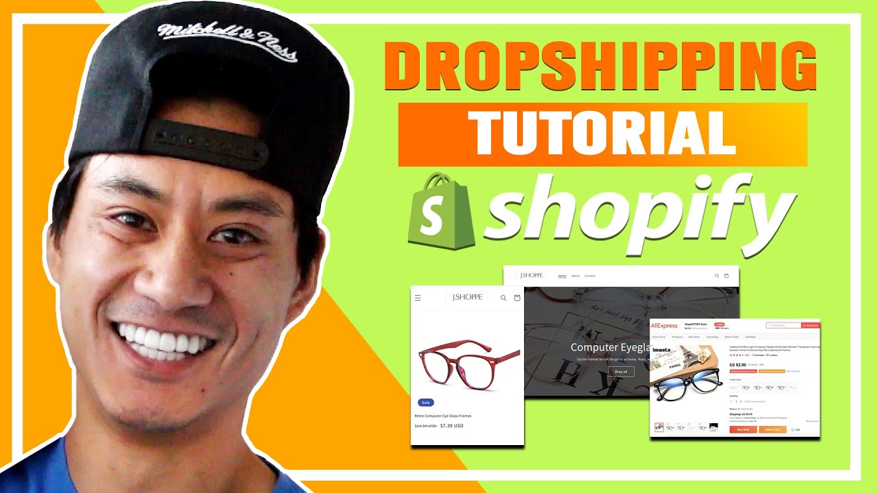 Dropshipping with Shopify For Beginners Tutorial! - 2023 (Aliexpress)