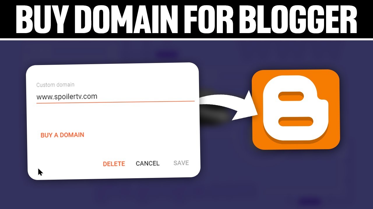 How To Buy Domain For Blogger 2023! (Full Tutorial)