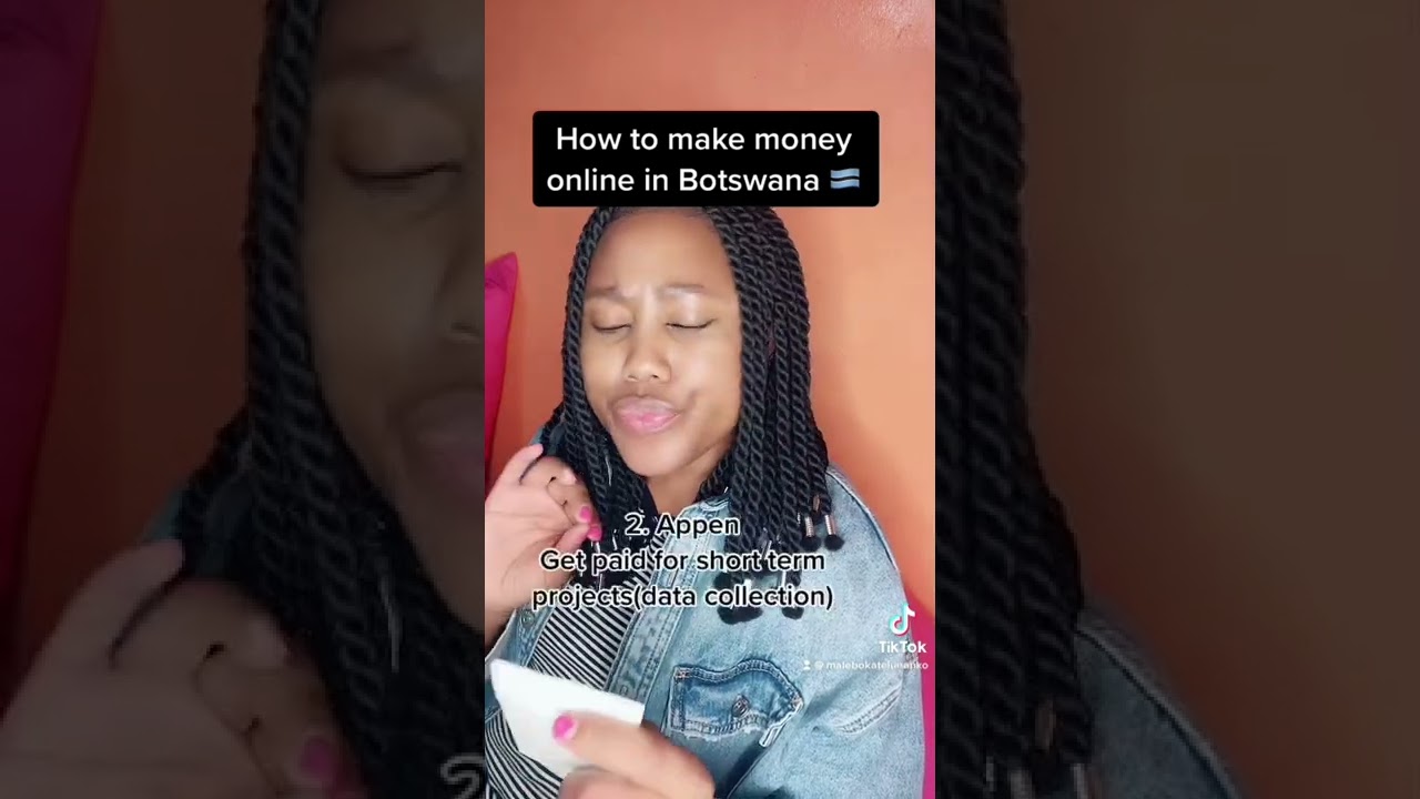 How to make money online in Botswana