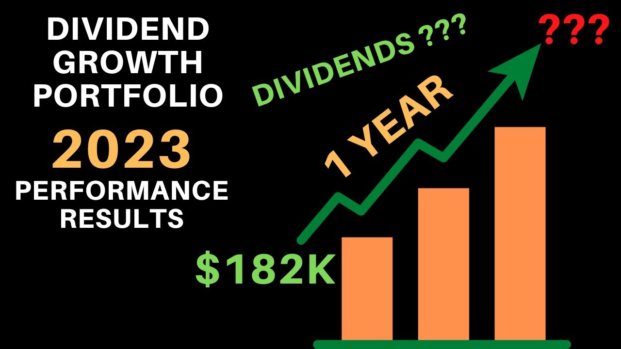 My Dividend Growth Portfolio Performance For 2023! | Passive Income