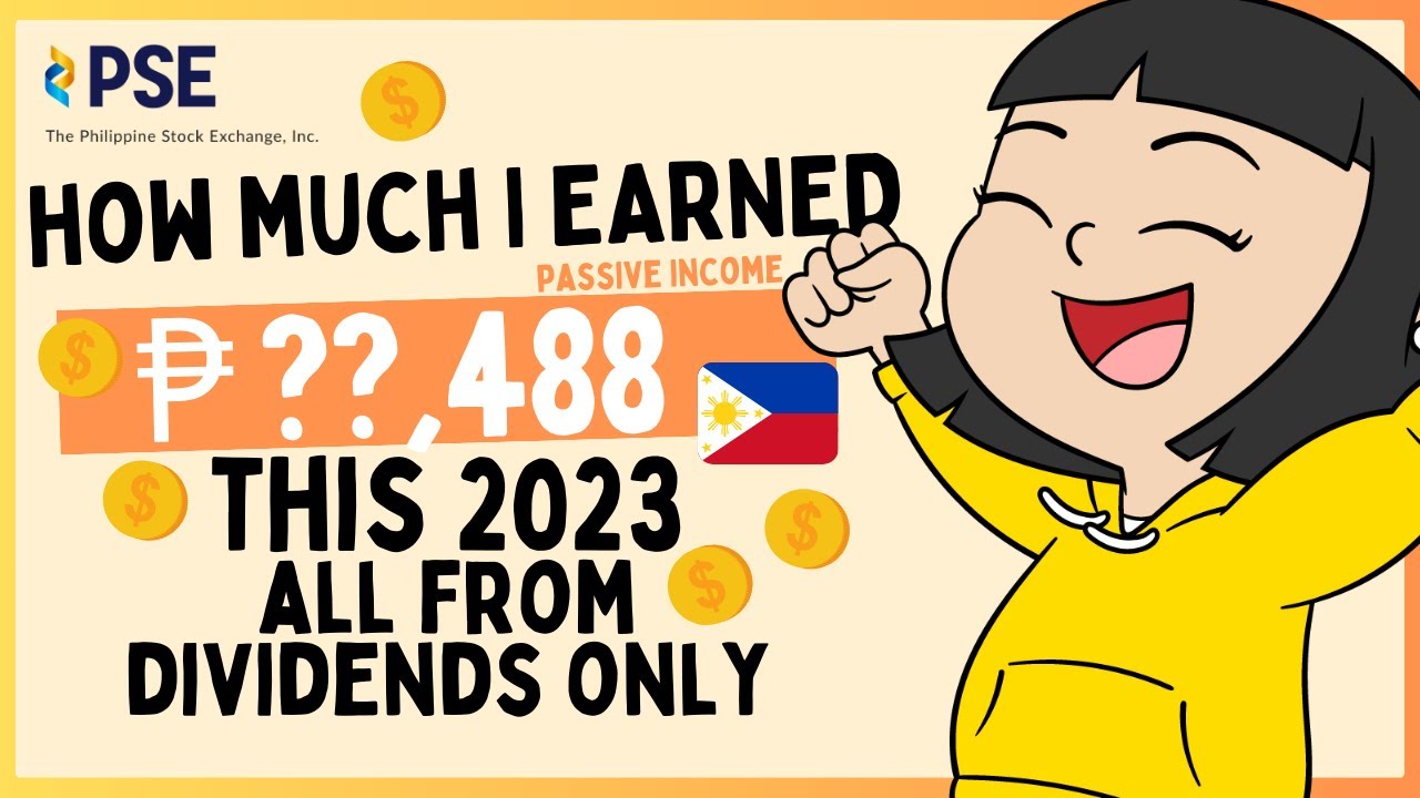 Passive Income Dividends I Earned This 2023 from PSE Dividends Investing