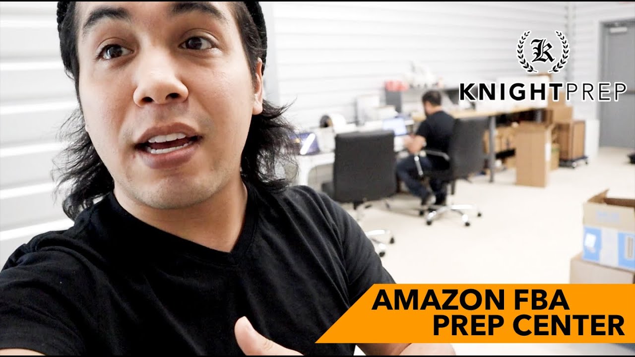 Walkthrough of a NEW Amazon FBA Prep Center 2023 | Arturo Knight