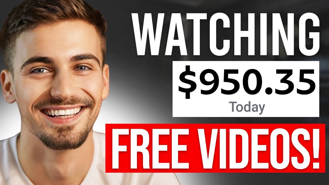 How I Make $950.35/Day Watching FREE Videos! (Make Money Online 2023)