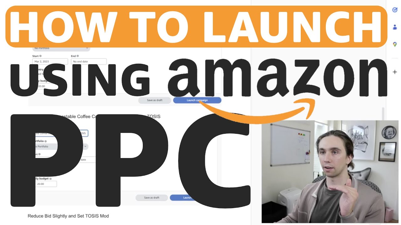 How I'm Using Amazon PPC to Launch my FBA Product in 2023 | Step by Step Amazon PPC Guide