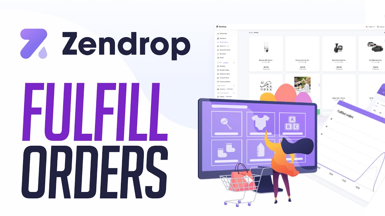 How To Fulfill Orders On Zendrop (2024) Step By Step Dropshipping Tutorial