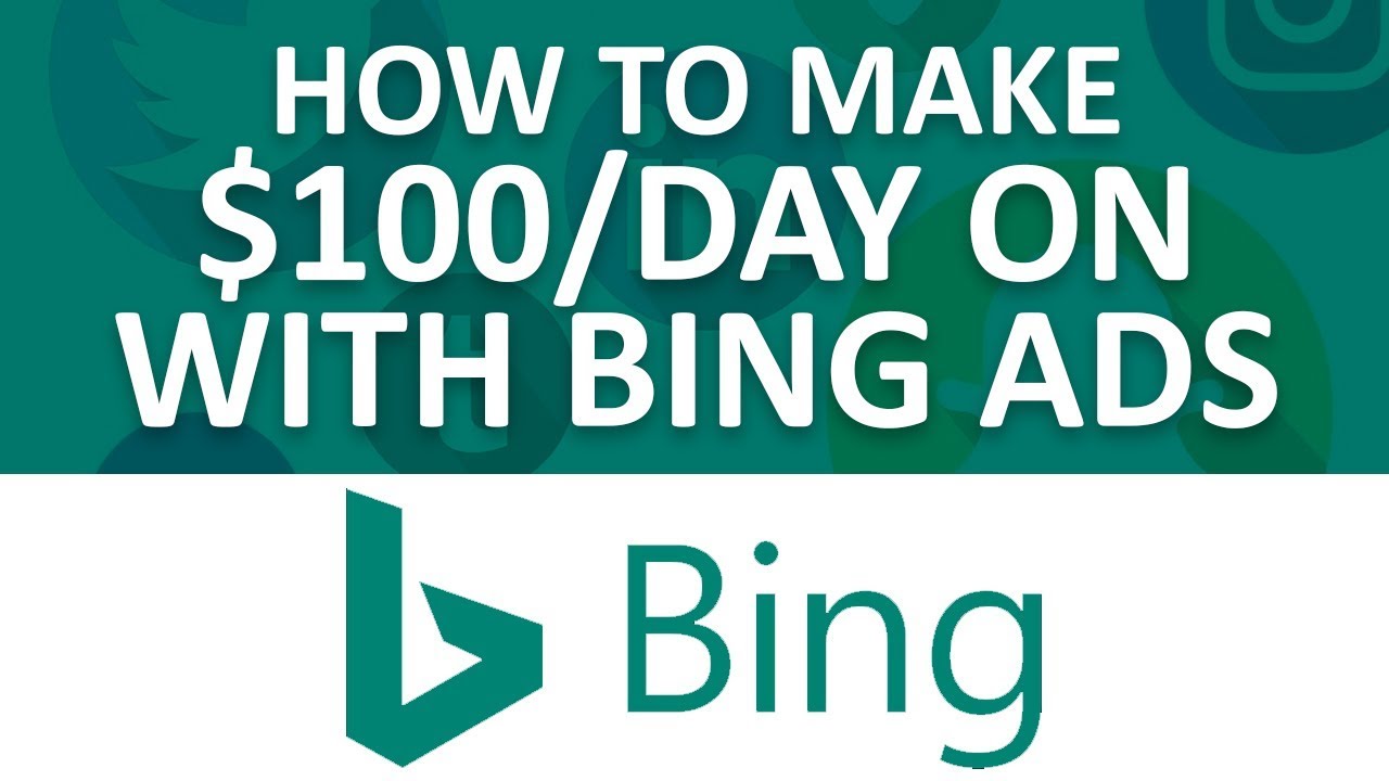 How To Make Money Online ($100 Per Day) With Bing Ads And Clickbank | Affiliate Marketing Tutorial