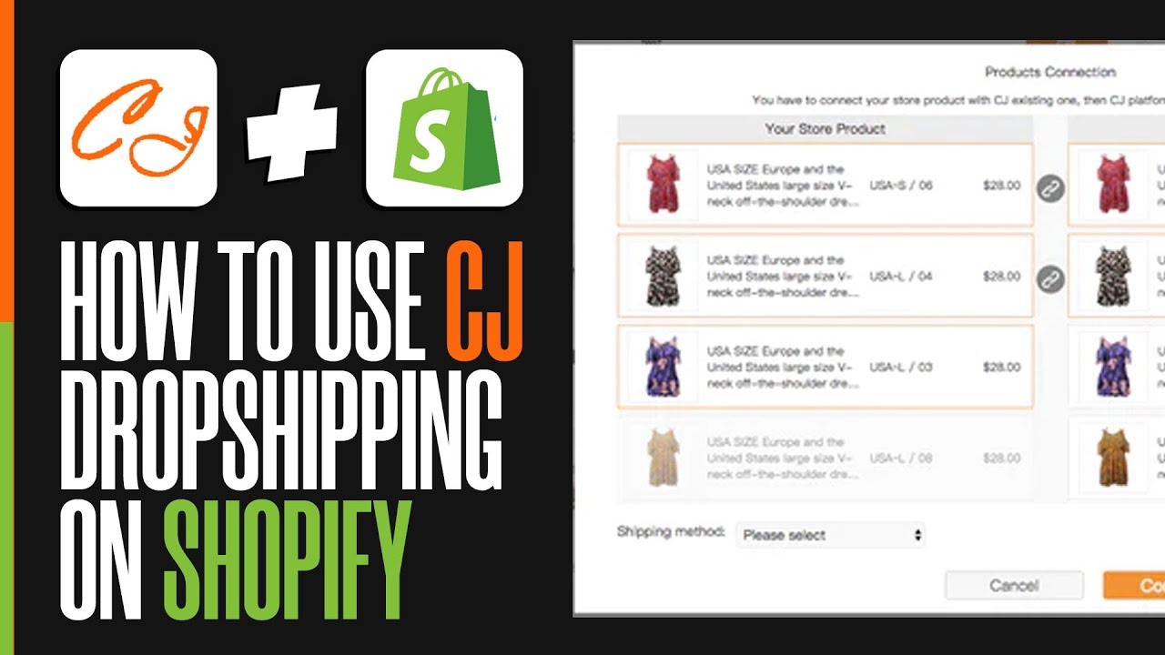 How To Use CJ Dropshipping On Shopify Tutorial | CJ Dropshipping Shopify