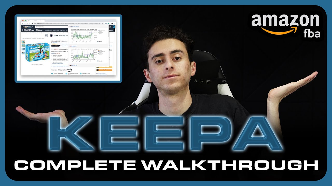 Keepa Tutorial | How to use Keepa for Amazon FBA Sourcing Keepa Charts | Amazon FBA 2023