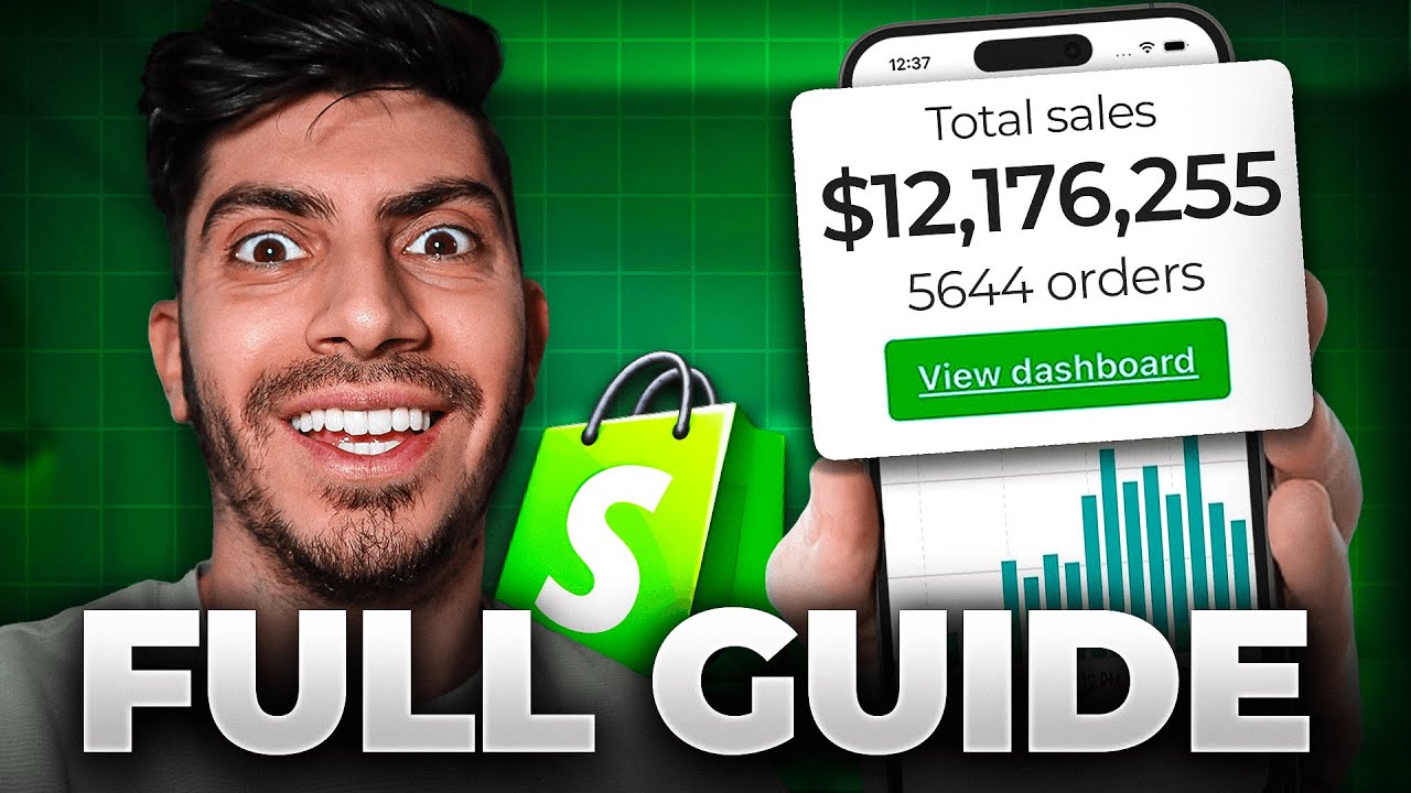 The ONLY Shopify Dropshipping Guide You Will Ever Need (Complete A-Z Course)