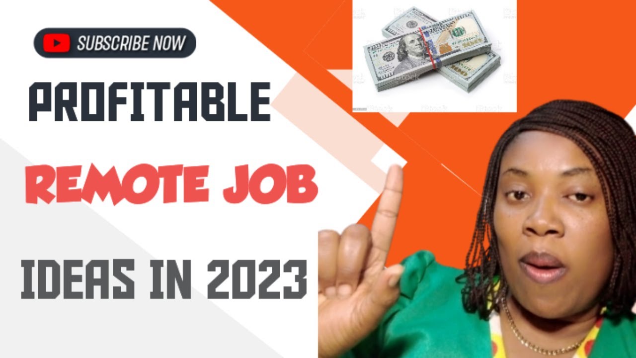 6 PROFITABLE REMOTE JOB IDEAS IN 2023 #workfromhome  #makemoneyonline #remotejobs  #sidehustleideas