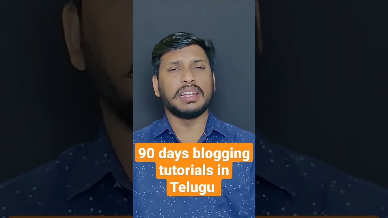 Full blogging tutorials in telugu | Blogging Tutorial's  in  Telugu 2023 | Blogging in Telugu