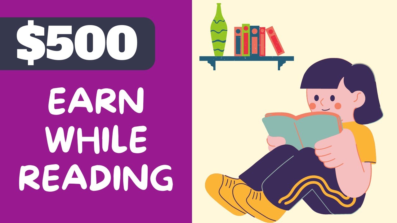 Get Paid $500 Reading Books Online For FREE?!! (Make Money Online  2023)