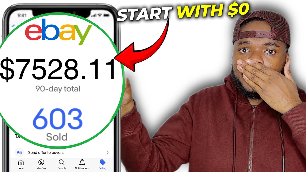 HOW TO START EBAY DROPSHIPPING WITH NO MONEY (2023 Beginners Guide)