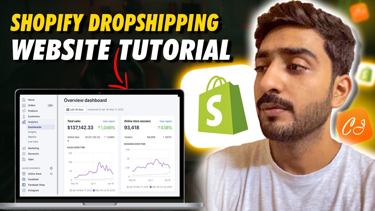 How to Create a Shopify Dropshipping Store In 2023 ( CJ dropshipping and Shopify)