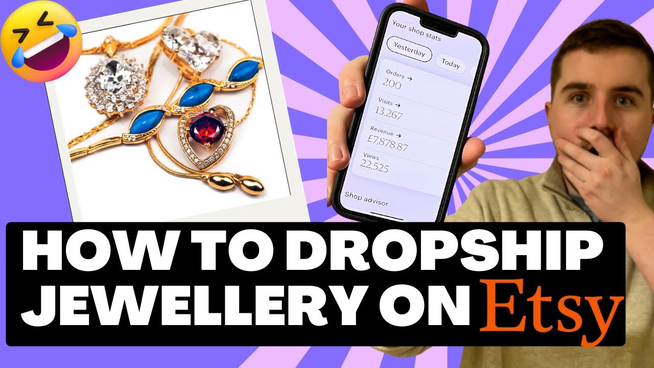 How to Dropship Jewellery on Etsy (Etsy Dropshipping Tutorial For Beginners)
