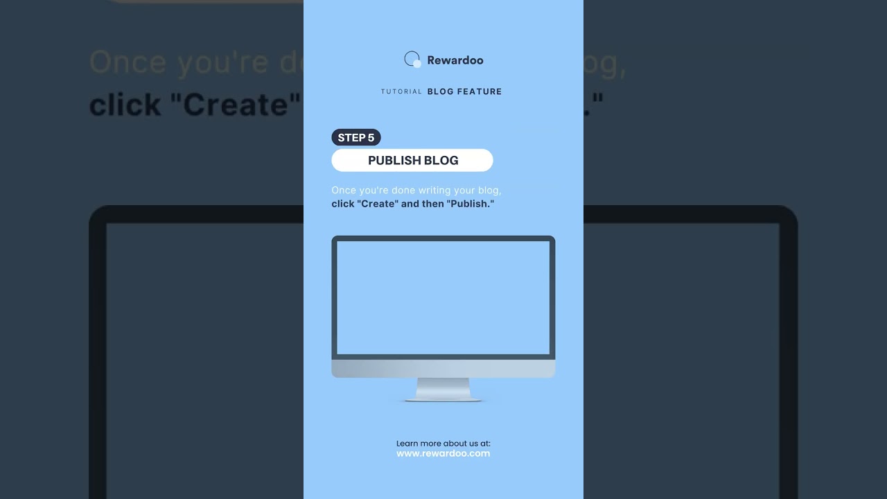 Rewardoo Blog Feature Tutorial