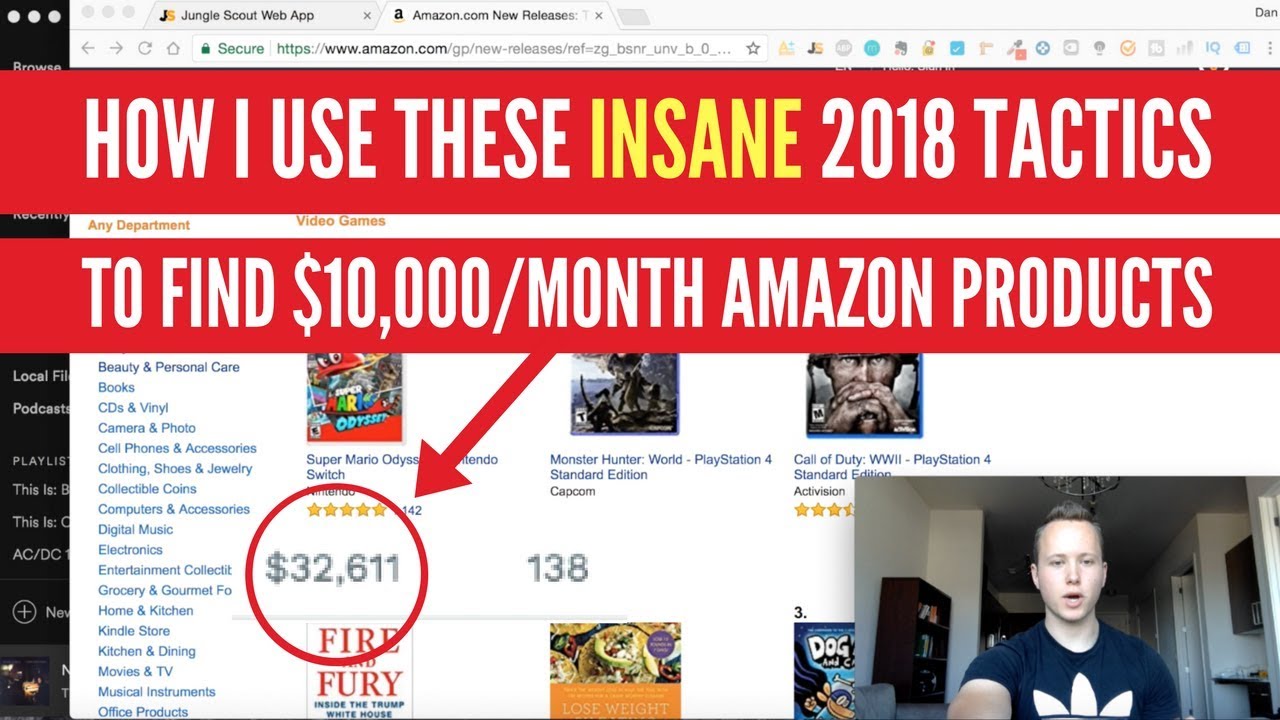 The BEST 2023 AMAZON FBA Product Research Guide | Tactics To Find $10,000/Month Products