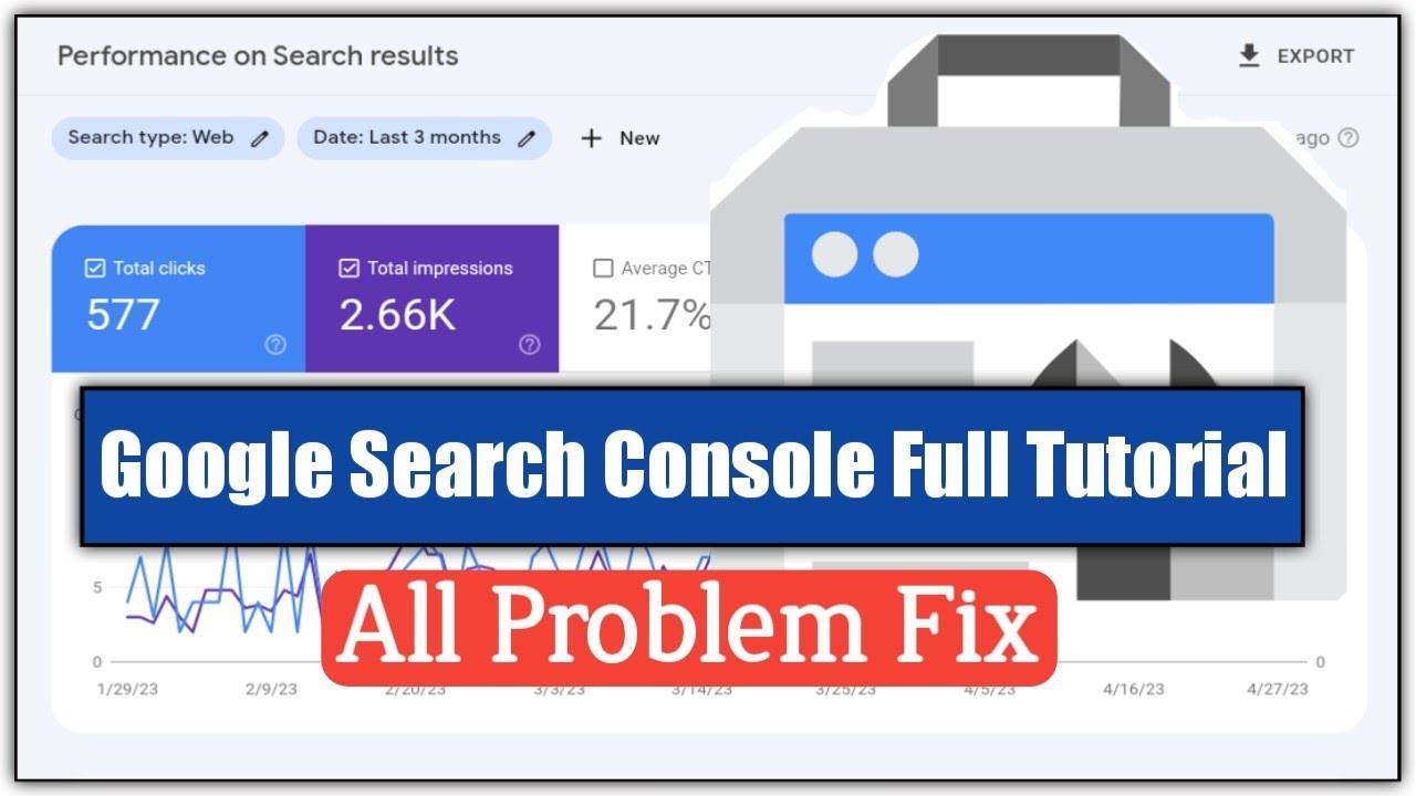 google search console tutorial 2023 | google search console blogger | Google Search Console Guide