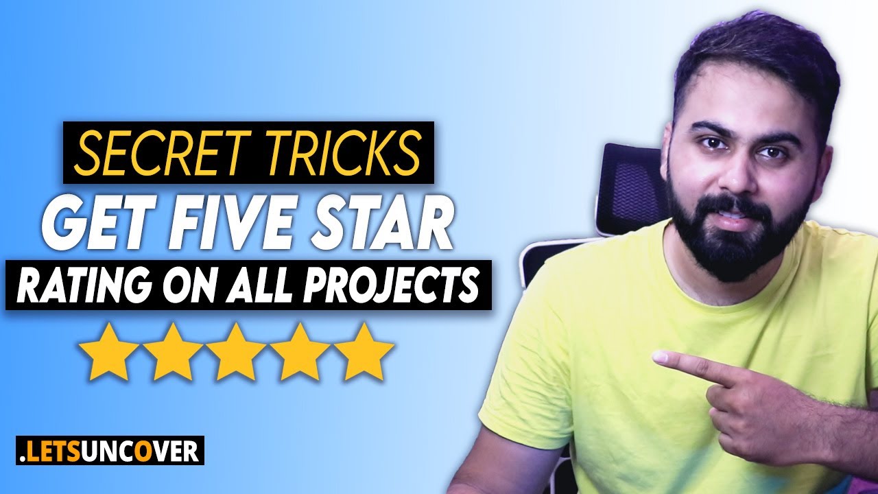 Get Five Star Rating in Freelancing, Freelancing Tips and Tricks, Make Money Online from Freelancing
