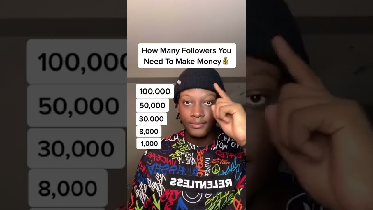How Many Followers You Need To Make Money Online (Online Business Tips) #shorts