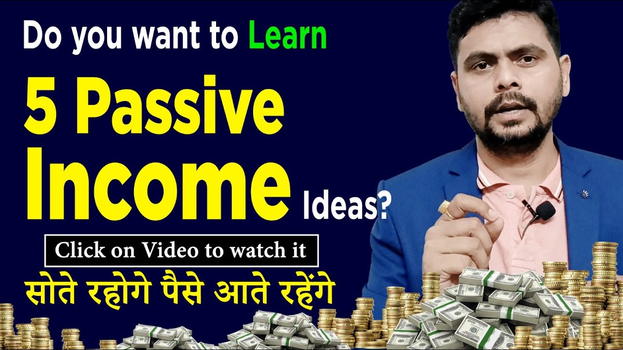 5 Passive income ideas 2023 | Passive Income | Side Income Ideas for Earning Money Fast