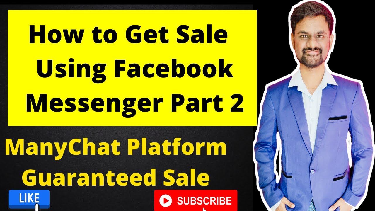 How to Get Facebook Sales Using ManyChat Platform | ClickBank Affiliate Marketing | #makemoneyonline