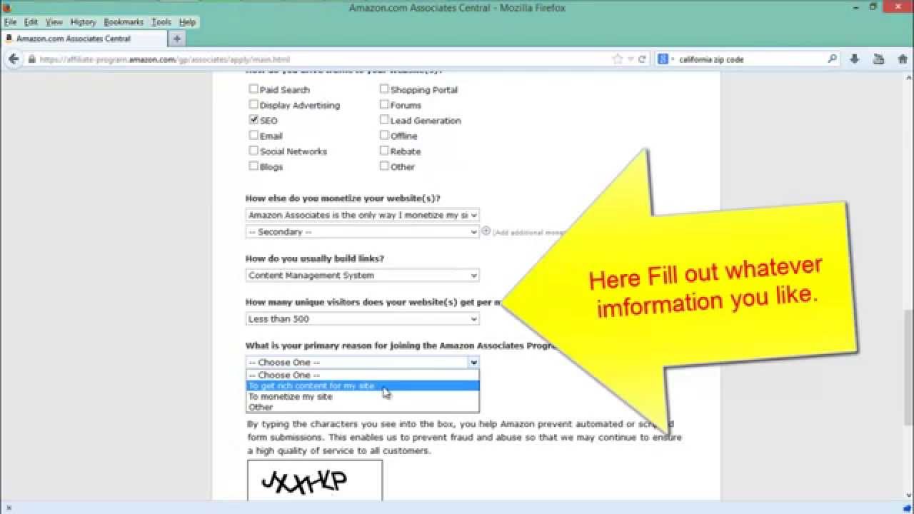 How to Make Money Online With ClickBank And Amazon Step by Step -- Part3 Become an amazon Affiliate