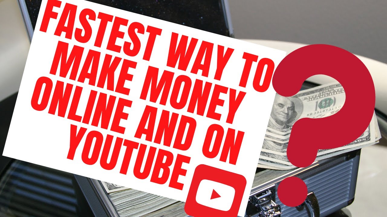 How to make money online and on Youtube fast. Make money fast from home. Clickbank for beginners.
