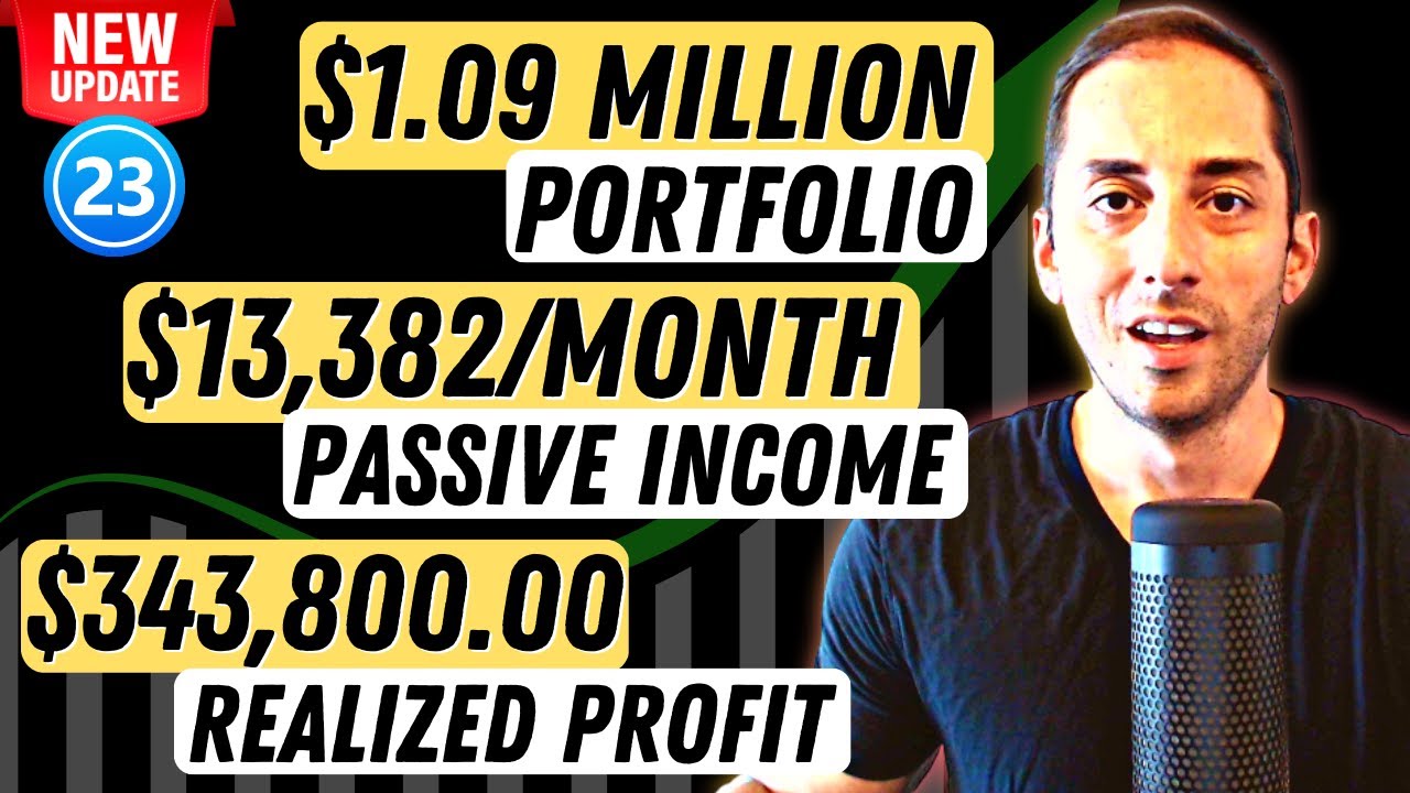 My $1 Million+ Dividend Stock Portfolio Unveiled | $13,382/Month Passive Income Update #23 Mar. 2023
