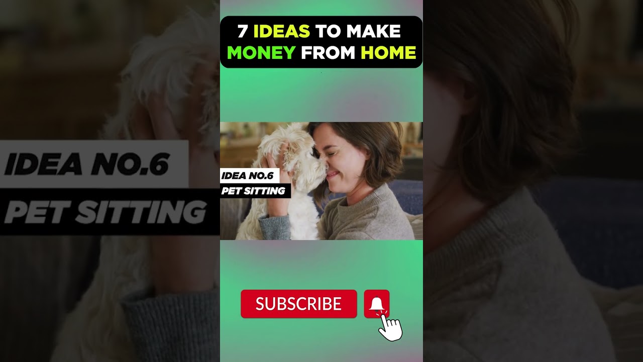 Side Hustle Success: 7 Profitable Ideas to Make Money from Home #makemoneyonline #ytshorts