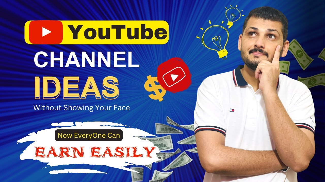 YouTube Channel Ideas 2023 | Faceless & without Voice Ideas | Earn money Online