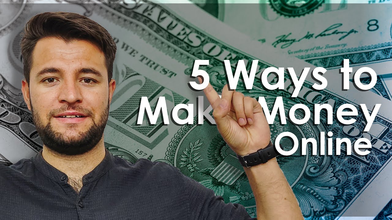 5 best ways to make money online  - Top passive income ideas   Best Work From Home Skills 2023
